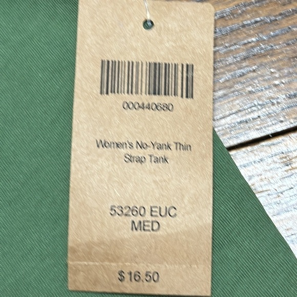 Duluth Green No Yank Tank Top New size Medium - Picture 3 of 4